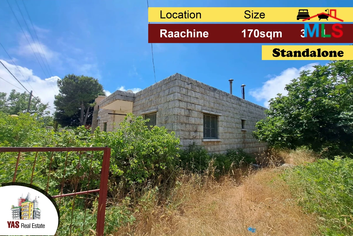 Raaachine 170m2 | 960m2 Land | Old Standalone home | Mountain View |DA