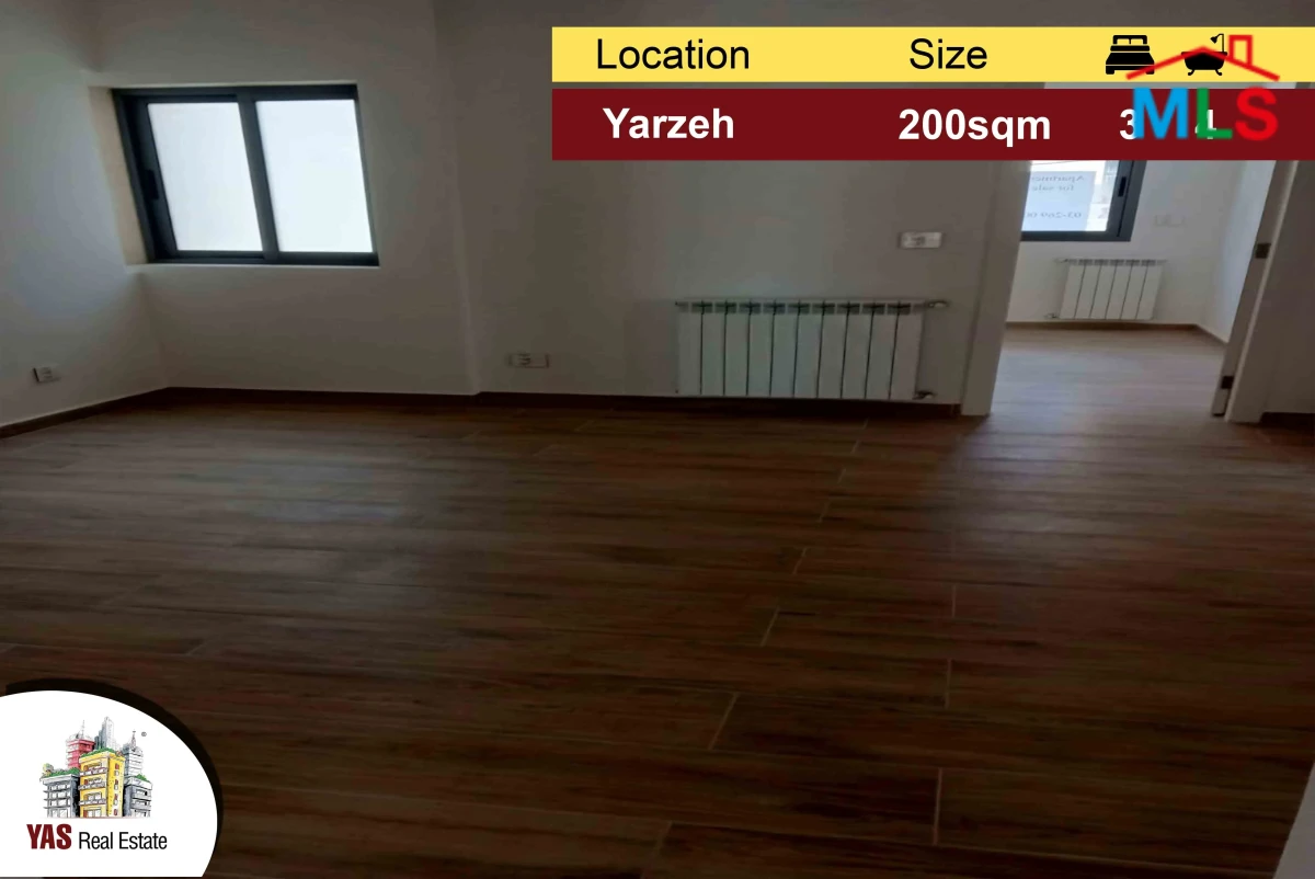 Yarzeh 200m2 | Prime Location | Calm Area | New | PA