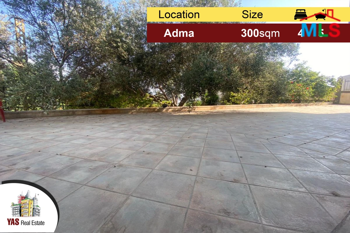 Adma 300m2 | 280m2 Terrace/Garden | Well Maintained | Partial View