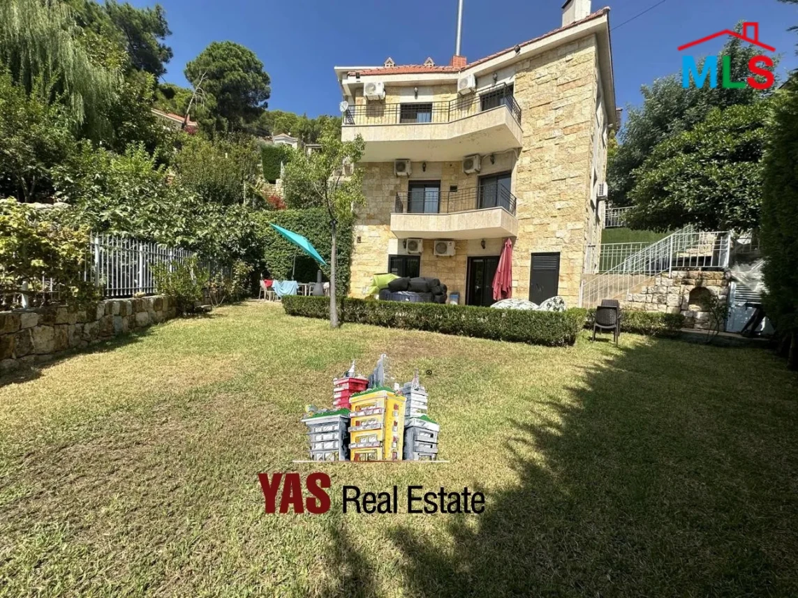 Jeita 500m2 | 320m2 Garden | Villa | Panoramic View | Prime location | MY