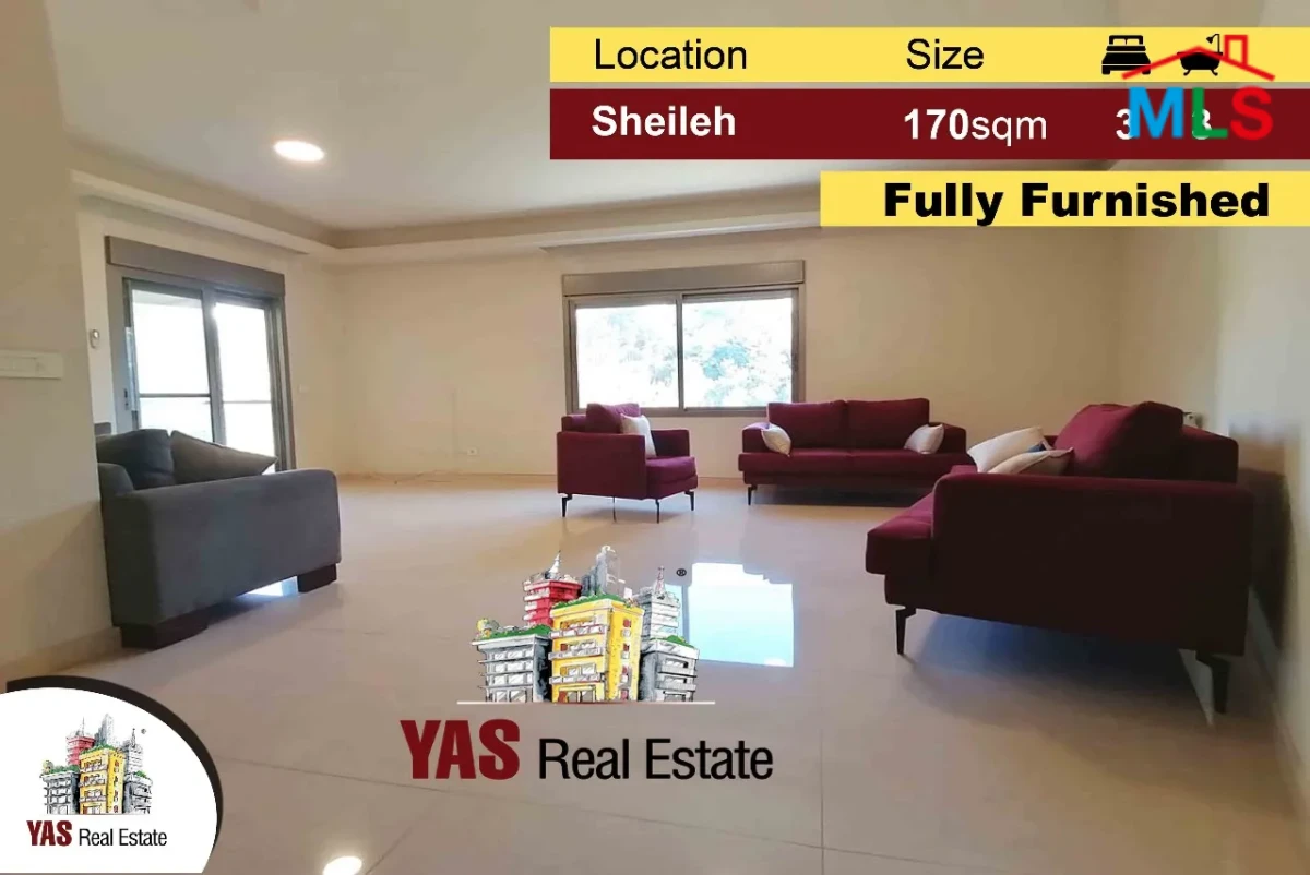 Sheileh 170m2 | Fully Furnished | Upgraded | Open View | Catch | MY