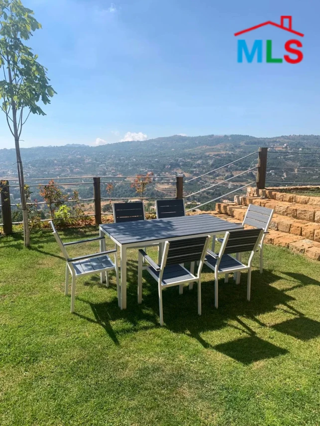 Faqra/Redrock 80m2 | 140m2 Garden | Furnished/Equipped Chalet | View|D