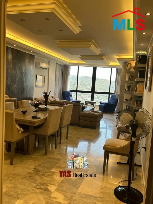 Baabda 152m2 | Furnished & Equipped | Panoramic View | Decorated | PA