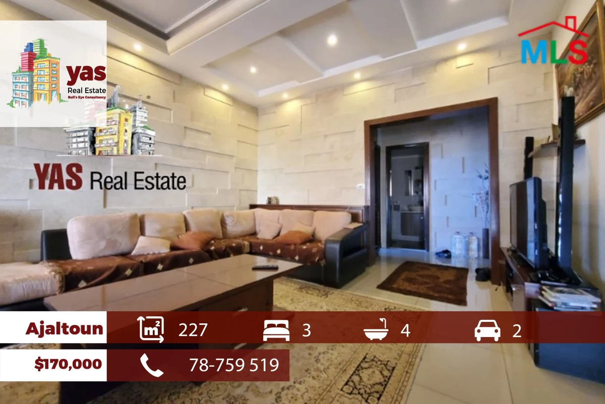 Ajaltoun 227m2 | Excellent Condition | Luxury | Panoramic View