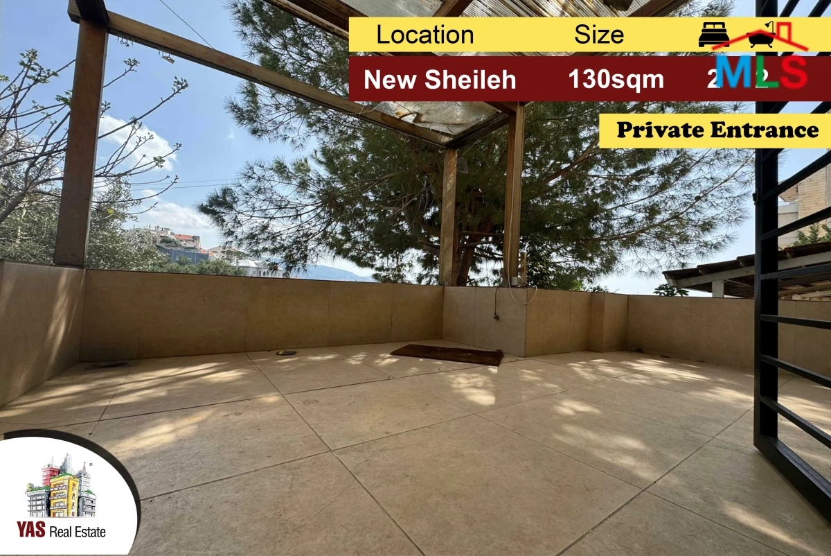 New Sheileh 130m2 | 15m2 Terrace | Open View | Private Entrance | TO