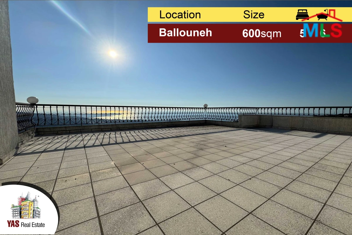 Ballouneh 600m2 | Penthouse | Ultra Prime Location | High-End | MY