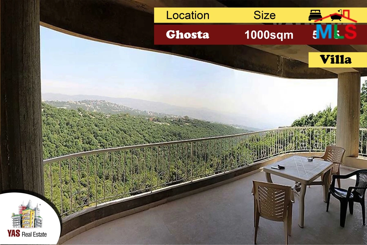 Ghosta 1000m2 | Villa | Quiet Street | Super luxurious | MY