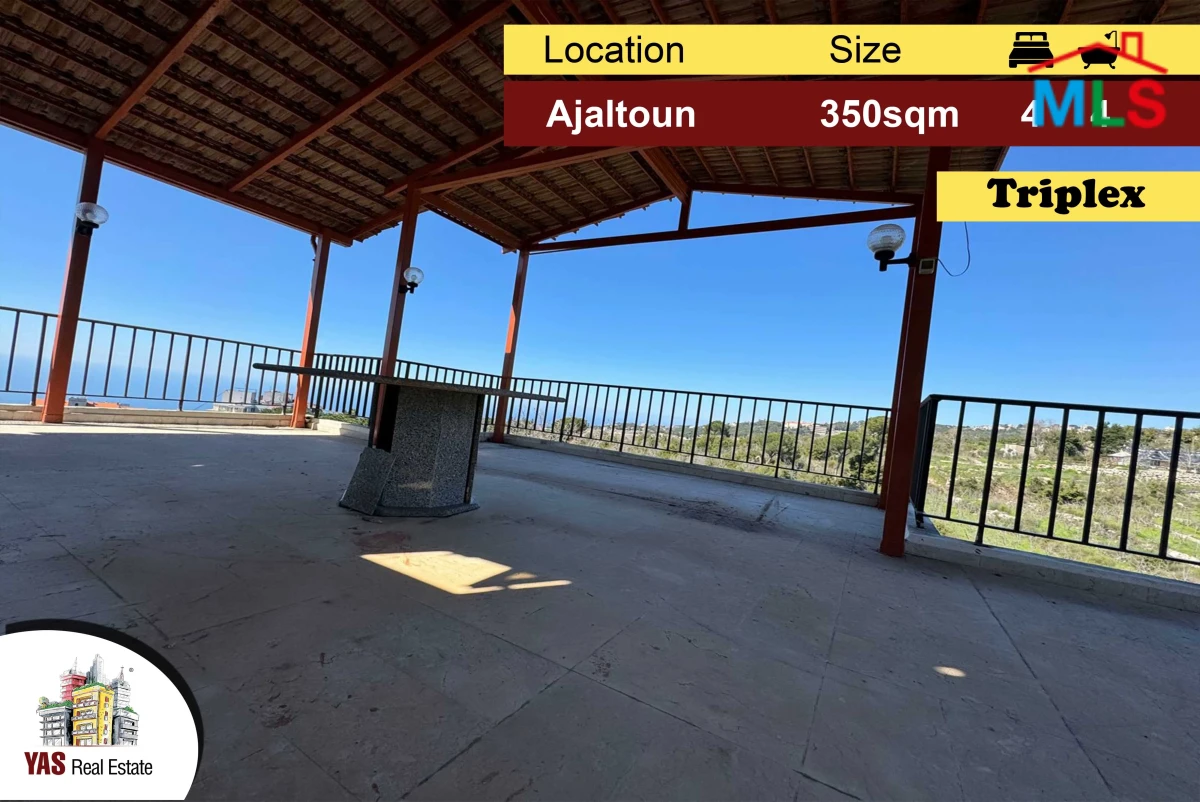 Ajaltoun 350m2 | Triplex | Upgraded | Panoramic View | Unique |MY