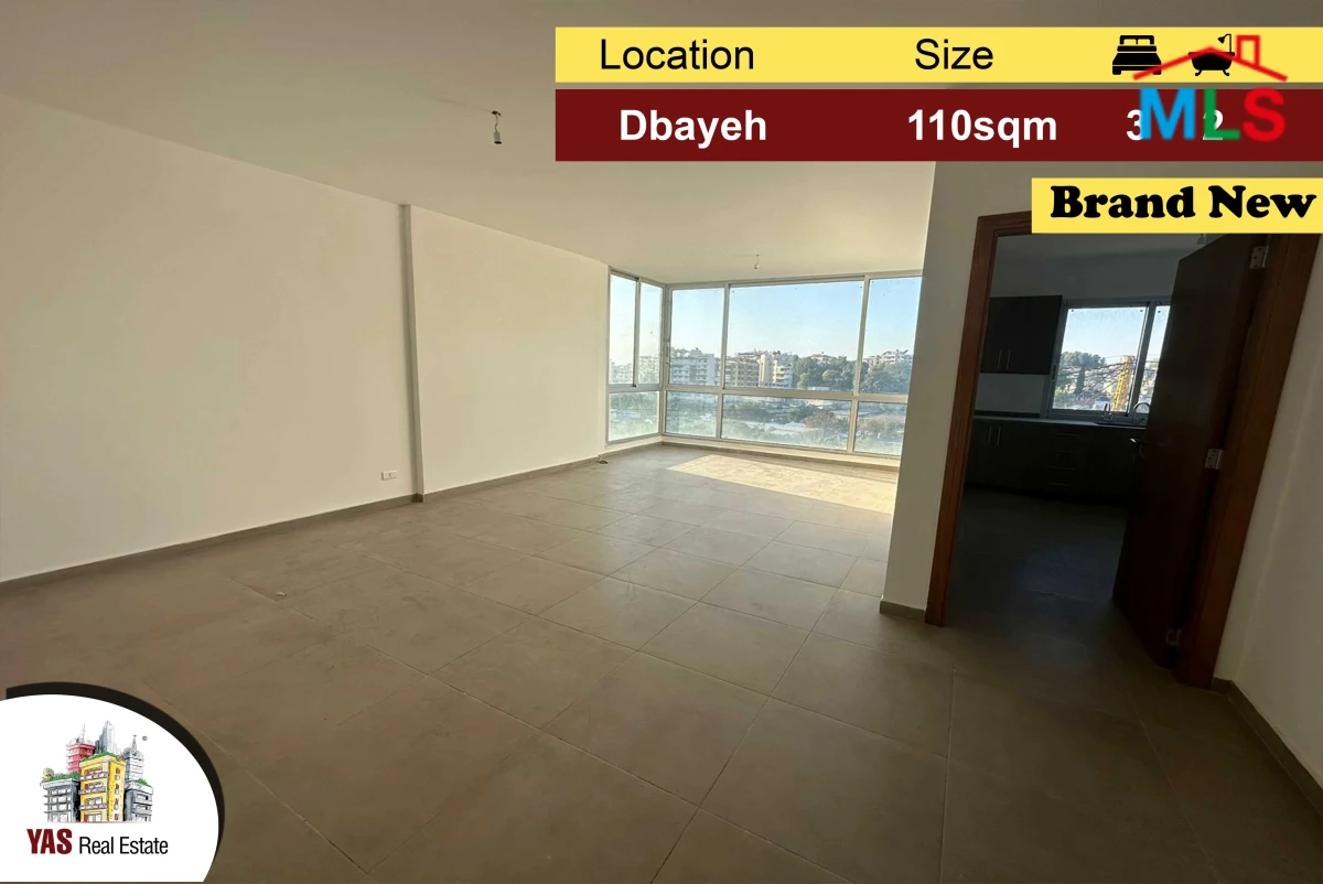Dbayeh 110m2 | Brand New | Prime Location | Classy Street | MJ