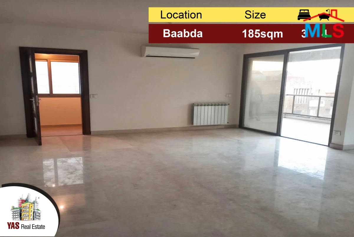 Baabda 185m2 | Super prime Location | Excellent Condition | PJ