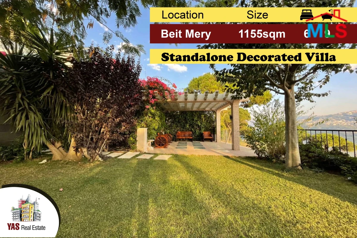 Beit Mery 1155m2 | Villa | 6 Floors | Super Prime Location | PJ