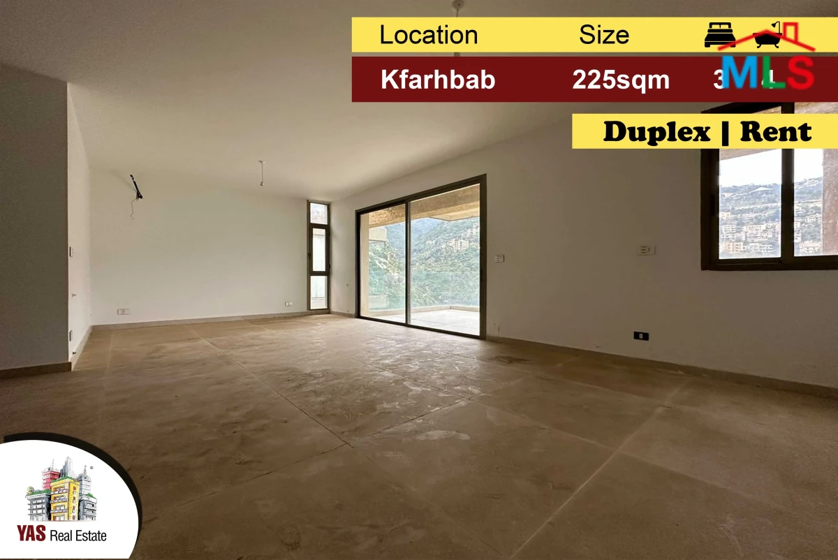 Kfarhbab 225m2 | Duplex | Partial View | Prime Location | KA IV