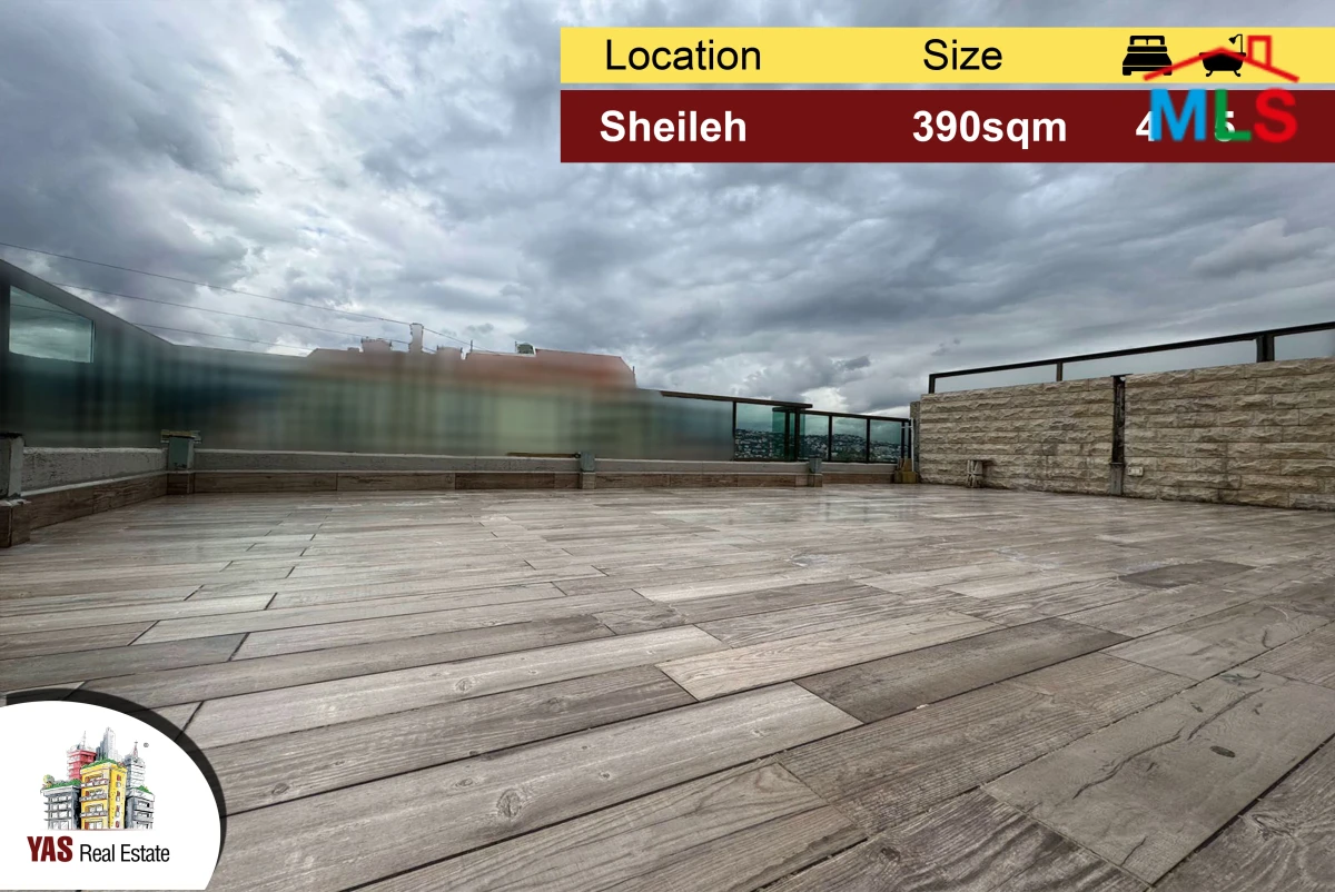 Sheileh 390m2 | 85m2 Terrace | Well Maintained | EL