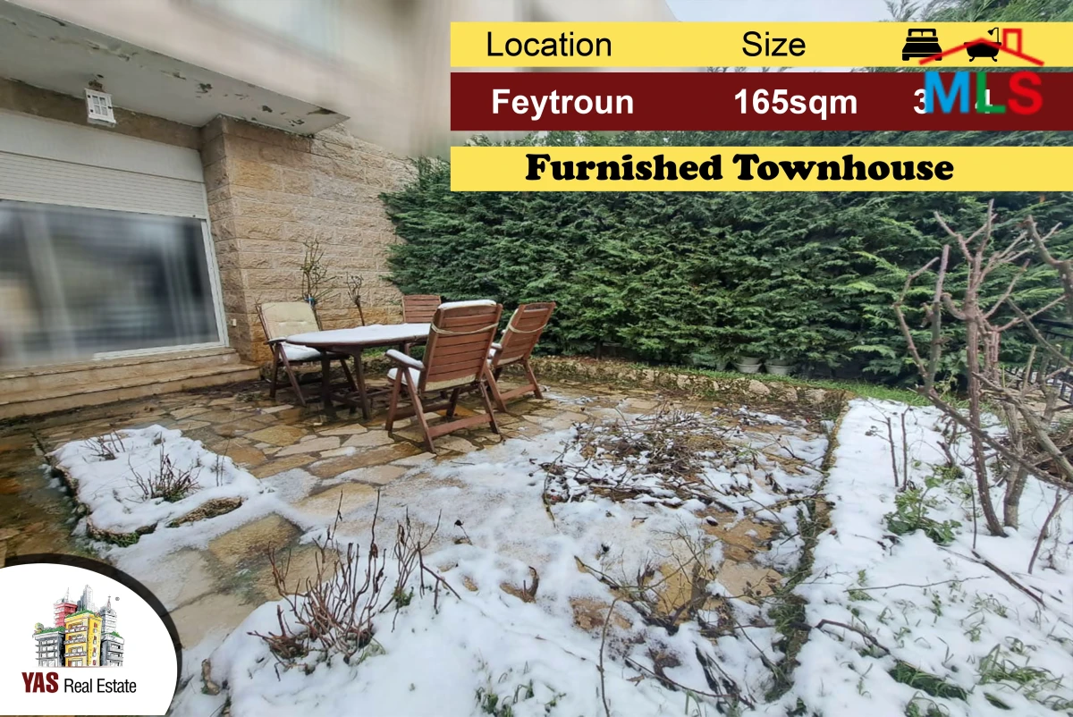 Feytroun 165m2 | 40m2 Terrace | Furnished Townhouse | Rarely Used |DA