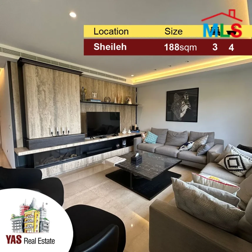 Sheileh 188m2 | 35m2 Terrace | Panoramic View | High-End