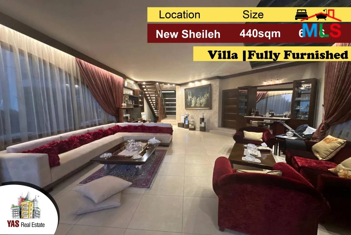 New Sheileh 440m2 | 200m2 Terrace/Garden | Furnished Villa | MJ