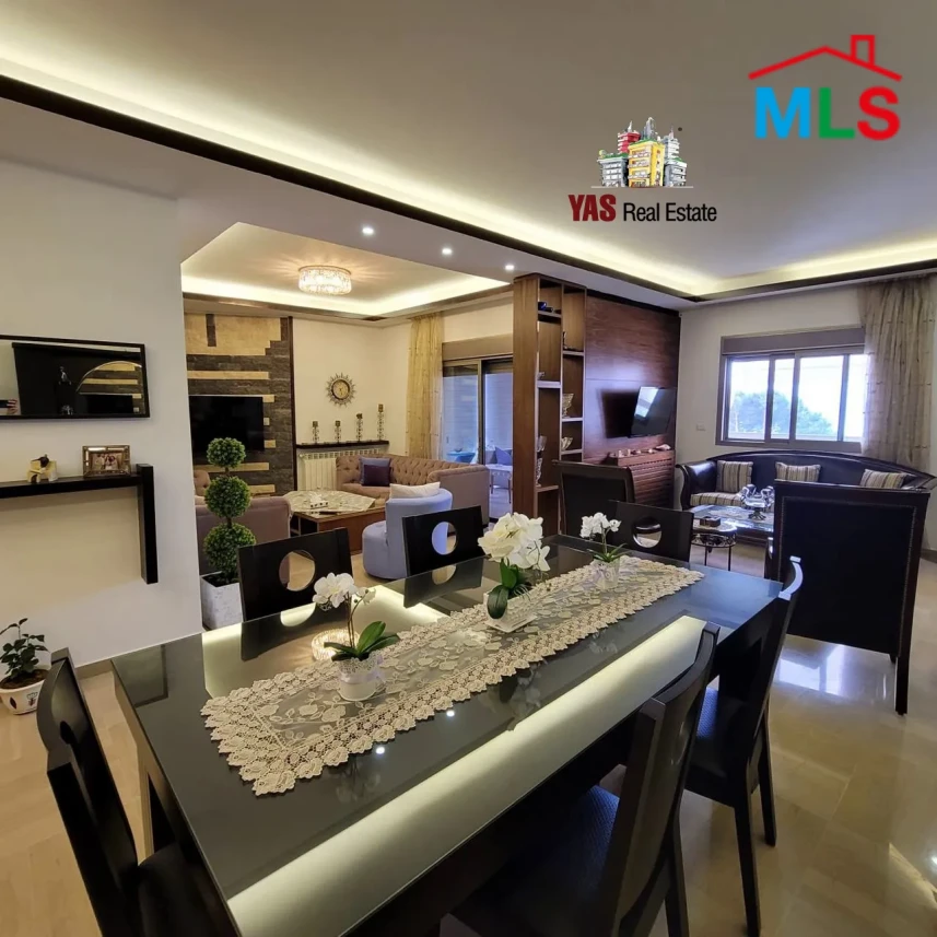 Ballouneh 185m2 | 60m2 Garden | Fully Furnished | High-End | Sea View