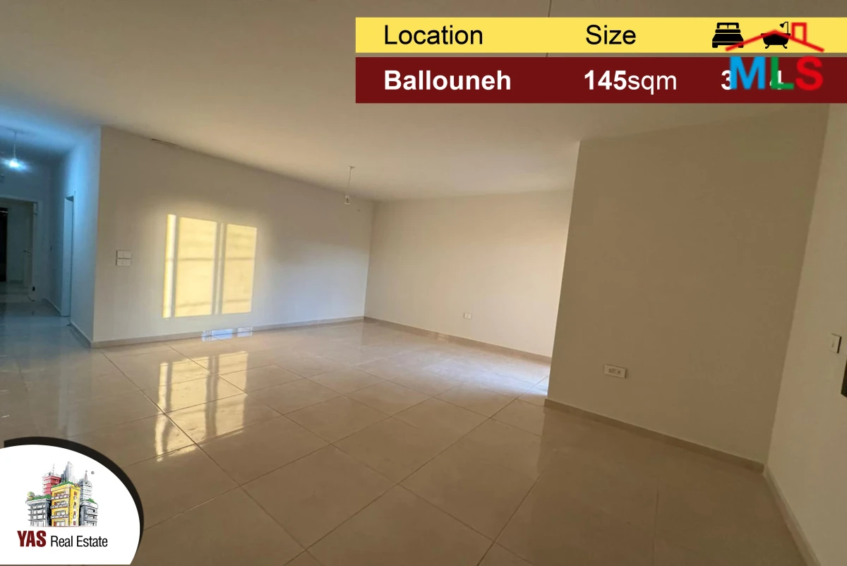 Ballouneh 145m2 | 60m2 Garden | Super Luxurious | Prime Location | MY