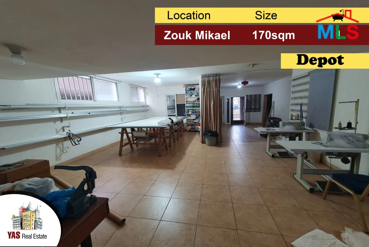 Zouk Mikael 170m2 | Depot | Perfect Investment | KS