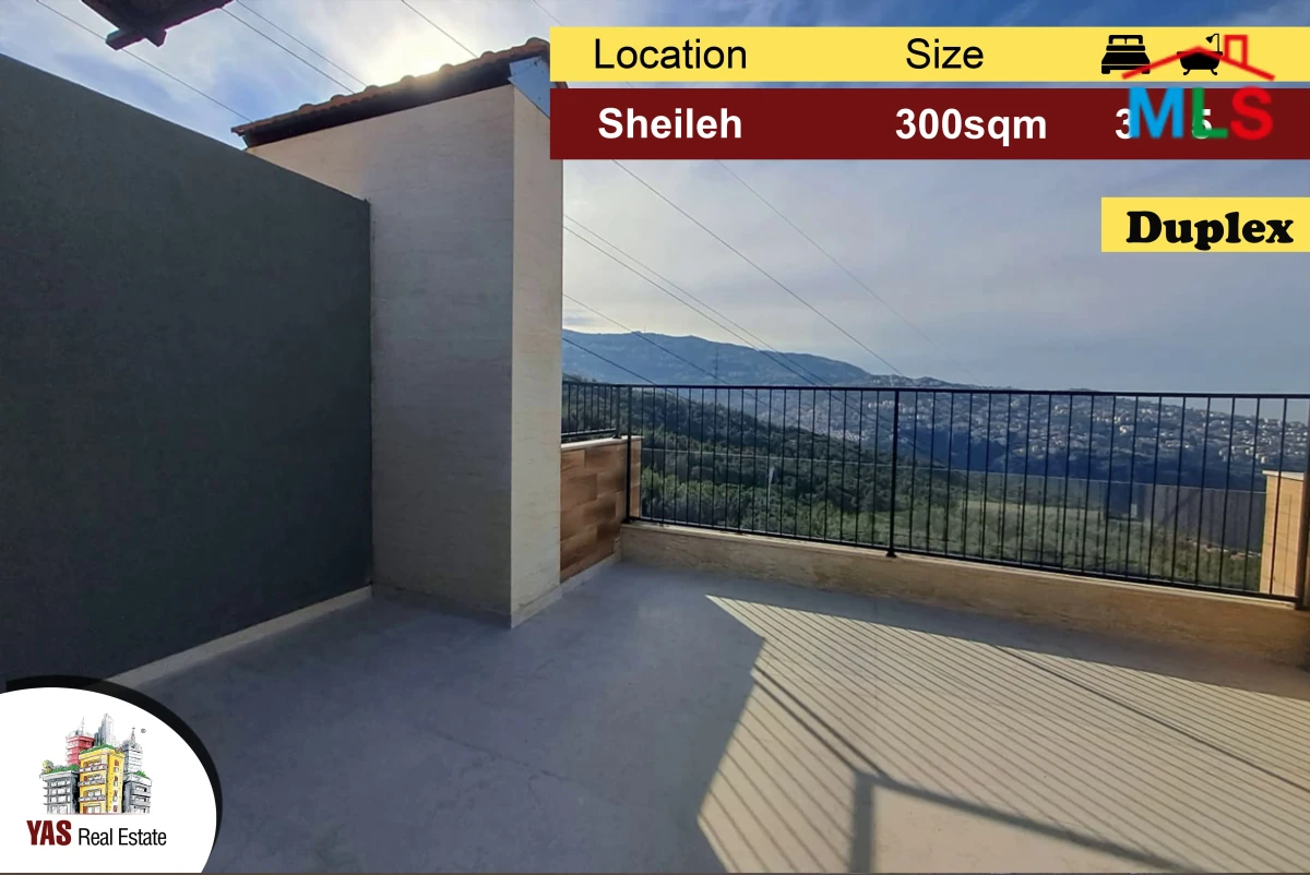 Sheileh 300m2 | New | Duplex | Modern | Sea View | Catch | GA