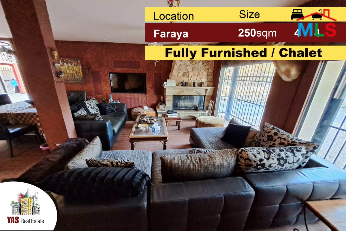 Faraya / Tilal Al Asal | 250m2 Chalet | 450m2 Land | Luxury | DA