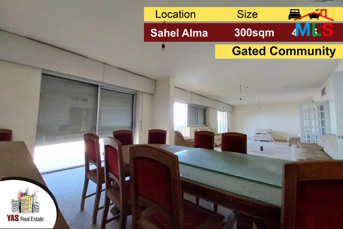 Sahel Alma 300m2 | Gated Community | Common Pool/Gym | Luxury