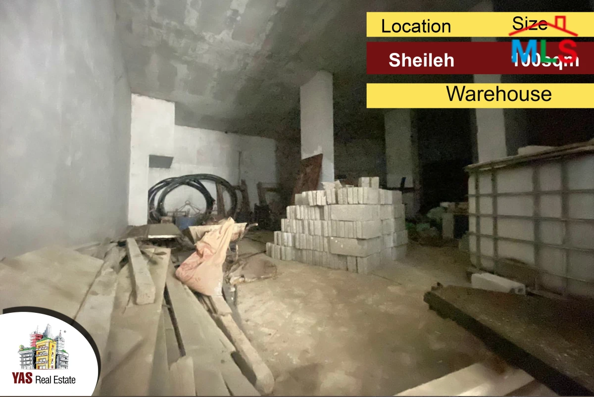 Sheileh 100m2 | Warehouse | Private Entrance | Catch