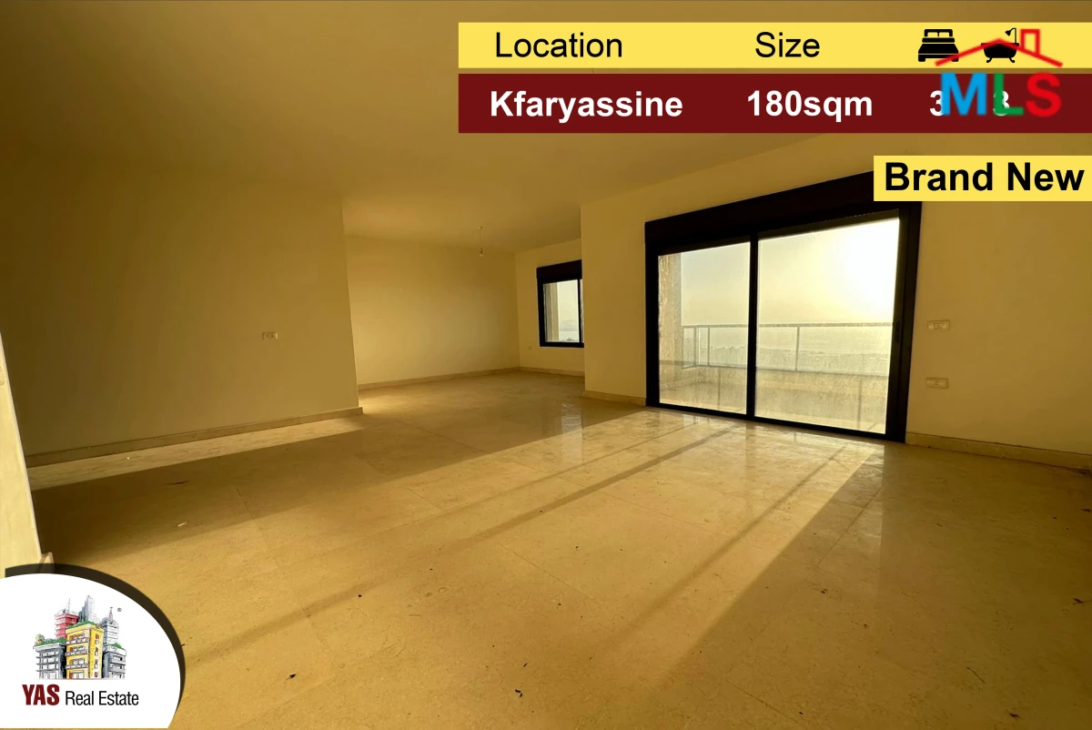 Kfaryassine 180m2 | Brand-New | High-End | Prime Location