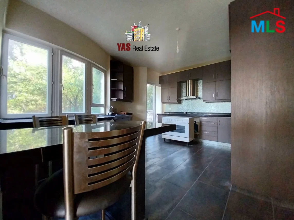 Ghazir 210m2 | 100m2 Terrace/Garden | Luxurious | Partly Furnished