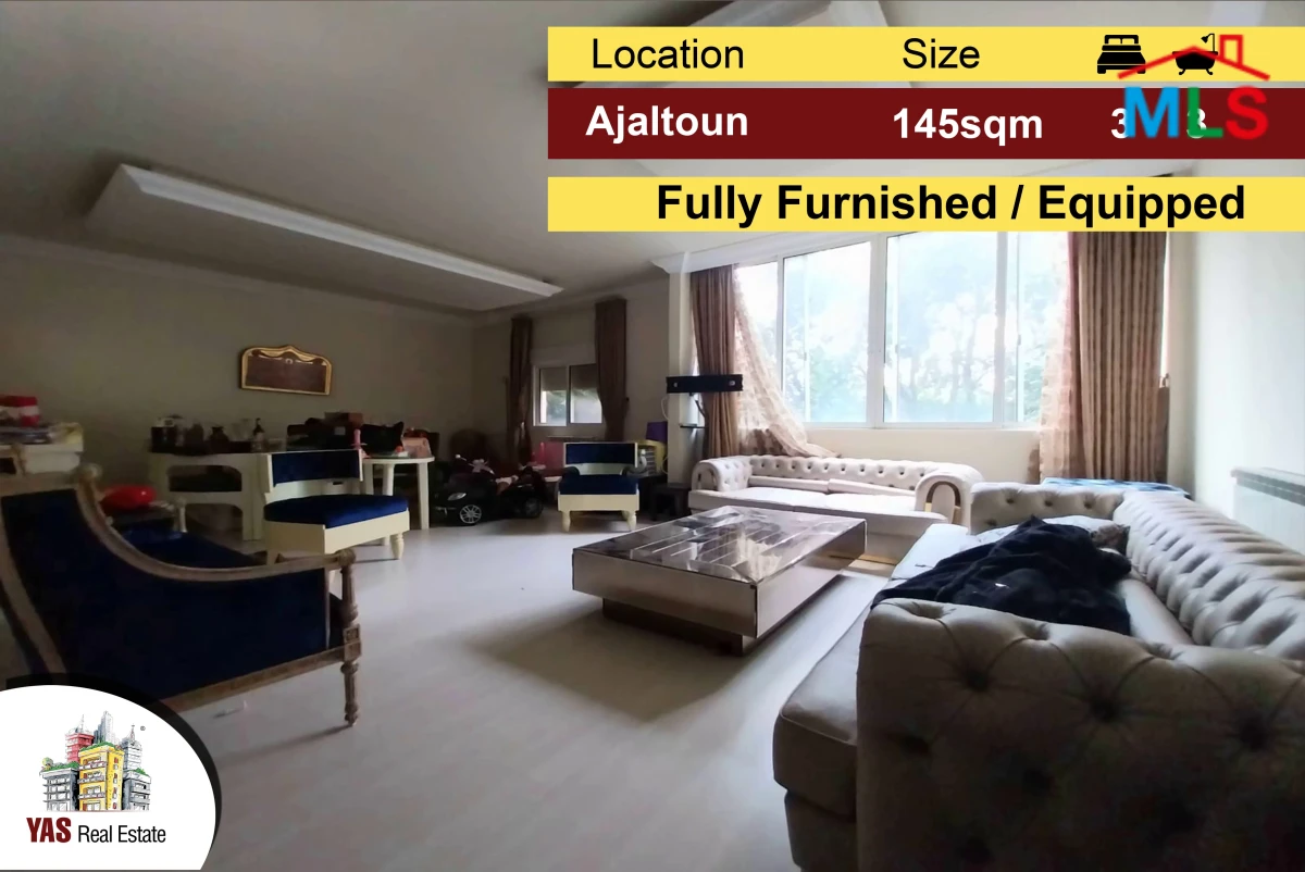 Ajaltoun 145m2 | Excellent Condition | Furnished / Equipped