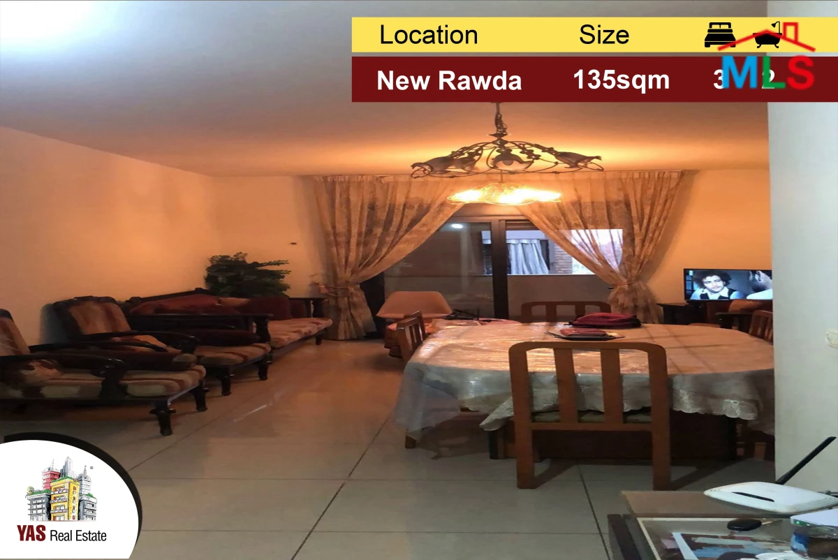 New Rawda 135m2 | Good Condition | Quiet Area