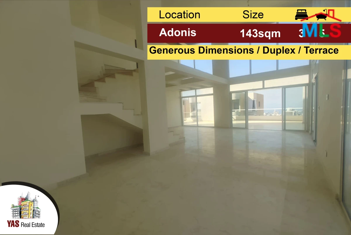 Adonis 143m2 | 200m2 Terrace | Duplex | View | Brand New
