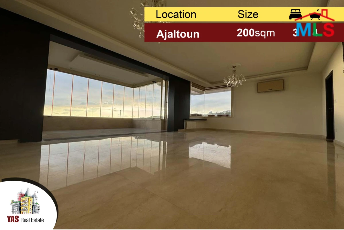 Ajaltoun 200m2 | Panoramic View | Super Luxurious | Prime Location