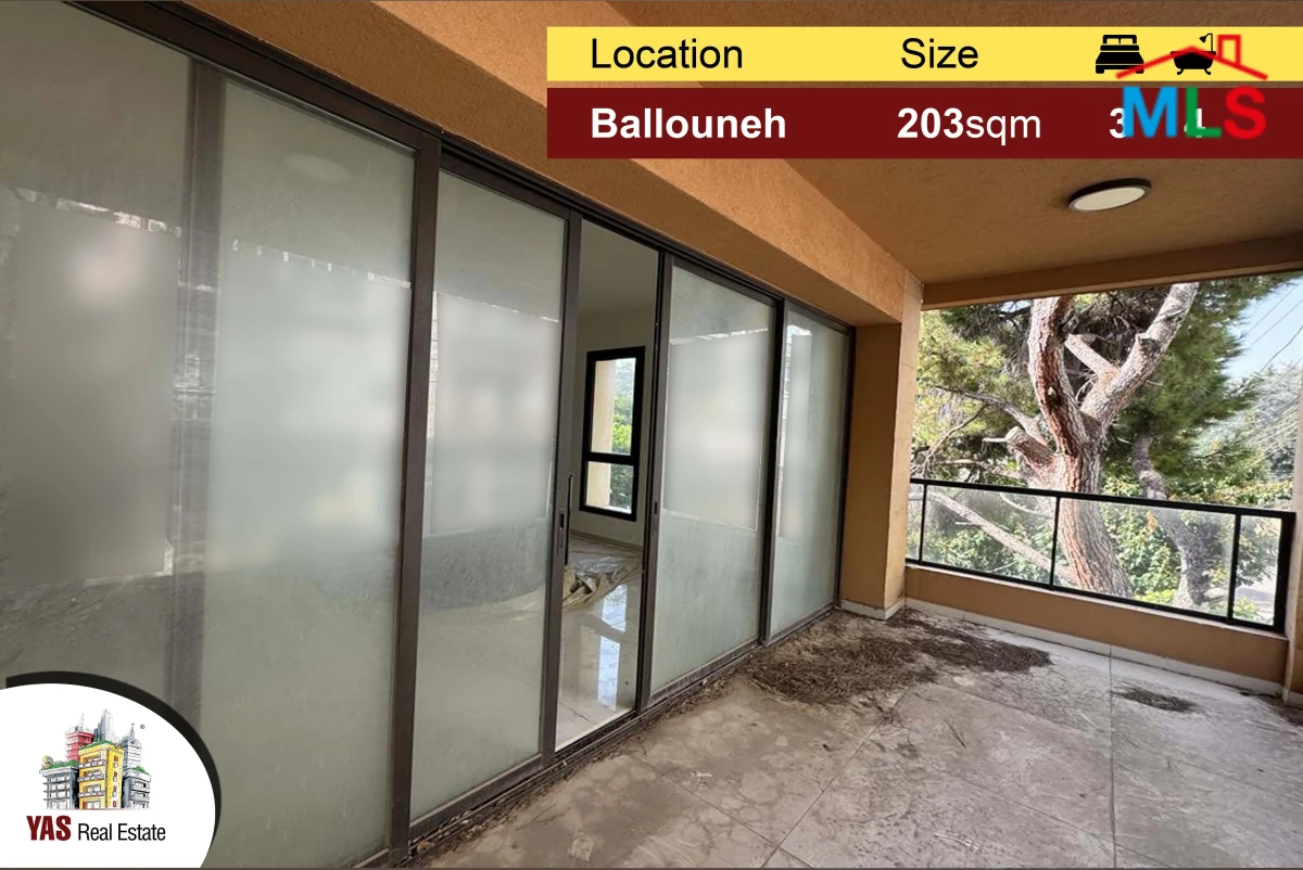 Ballouneh 203m2 | Brand New | Super Luxurious | Prime Location | Catch
