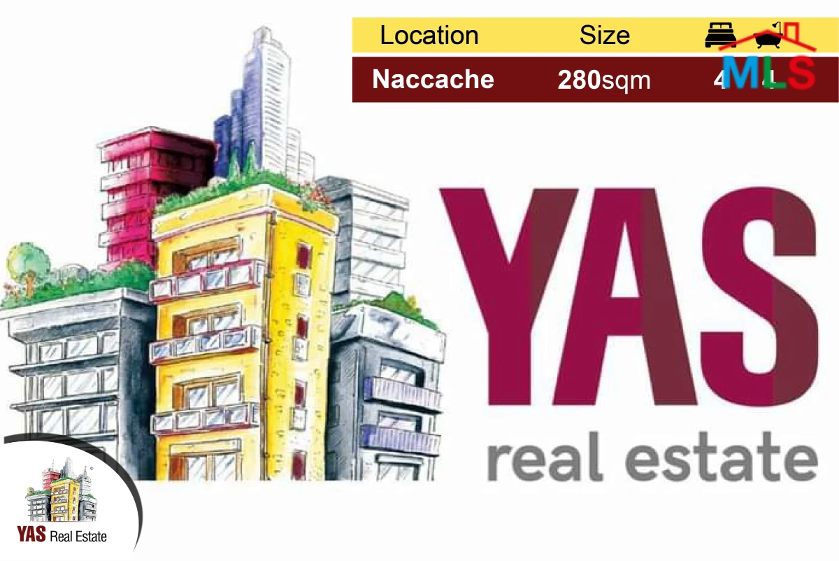 Naccache 280m2 + Terrace 200m2 | Prime Location | Brand New