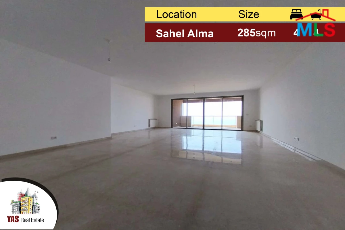 Sahel Alma 285m2 | Open View | High End Apartment | Gated Community