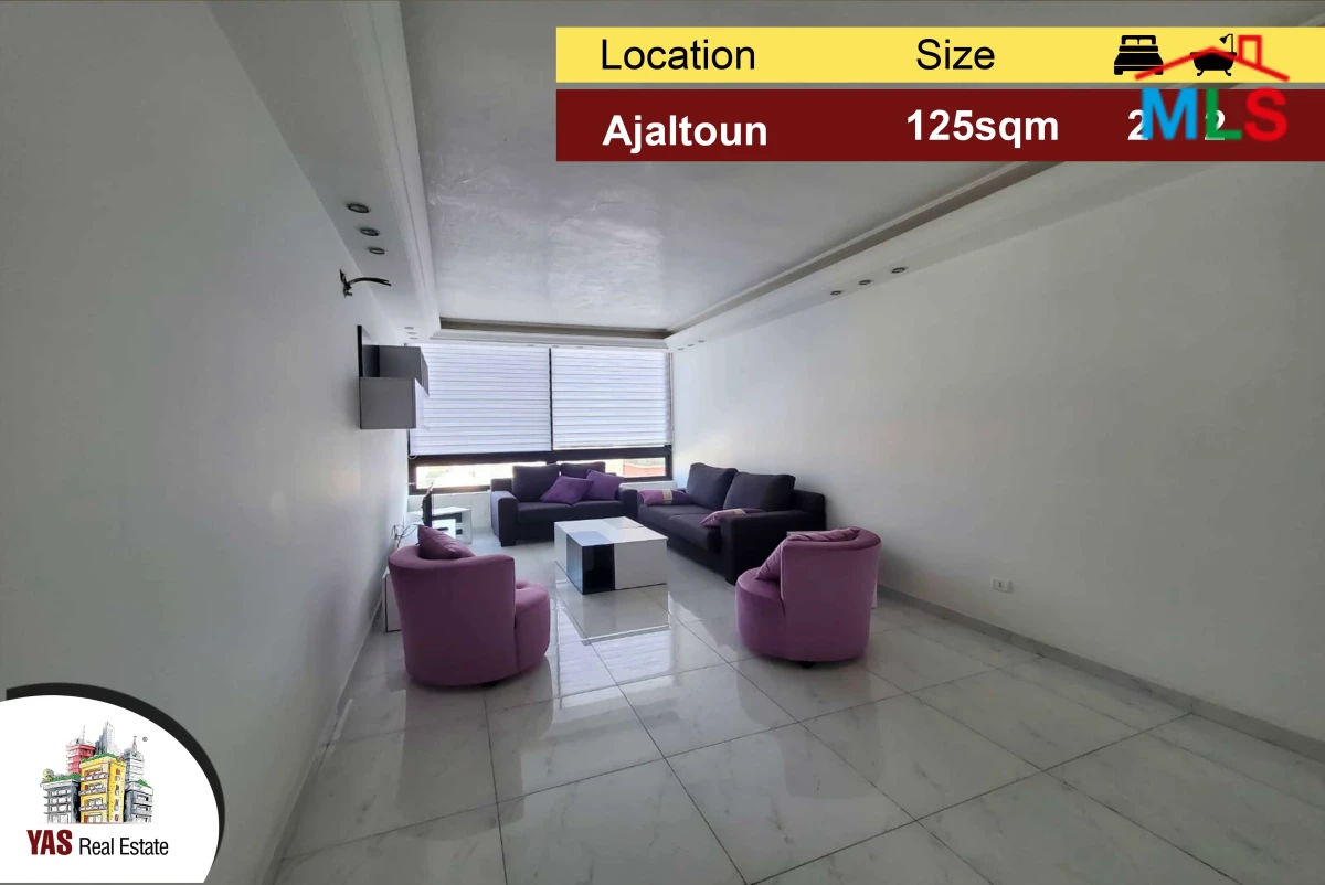 Ajaltoun 125m2 | Brand New | Modern | Open View