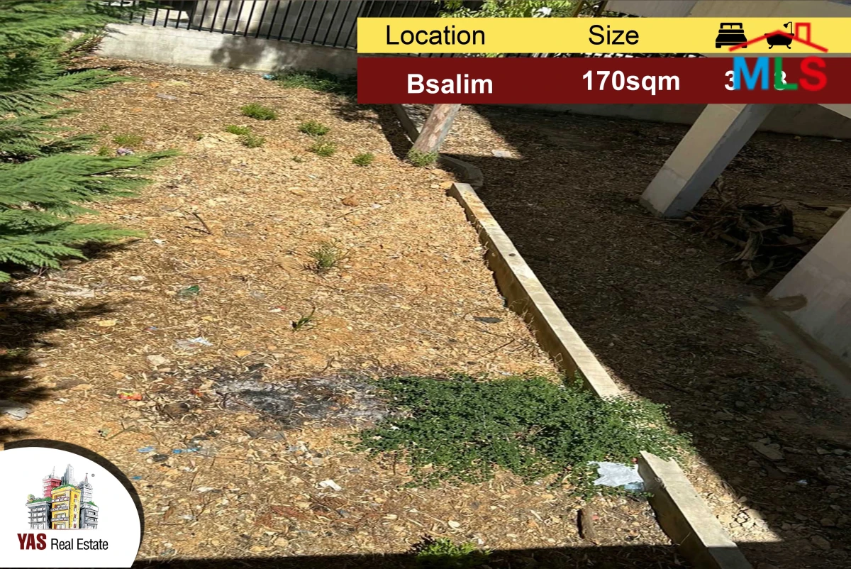 Bsalim 170m2 | 170m2 Garden | Prime Location | Good Condition