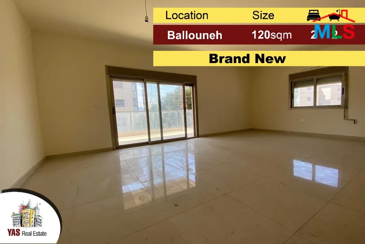Ballouneh 120m2 | Brand New | Luxury | Prime Location