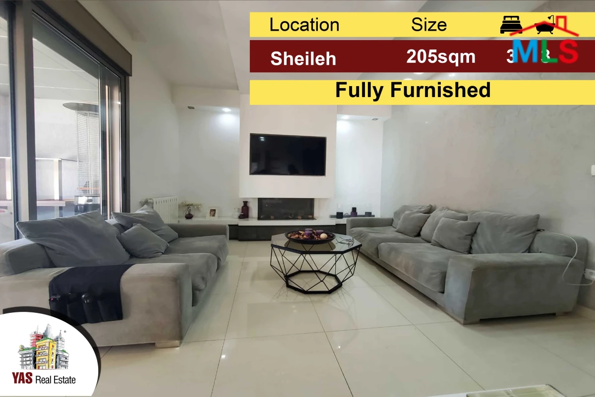 Sheileh 205m2 | Luxury | Fully Furnished | Open View