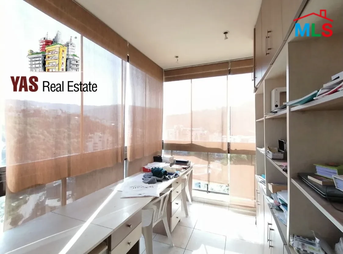 Zouk Mosbeh 100m2 + 30m2 Terrace | Office | Well Maintained