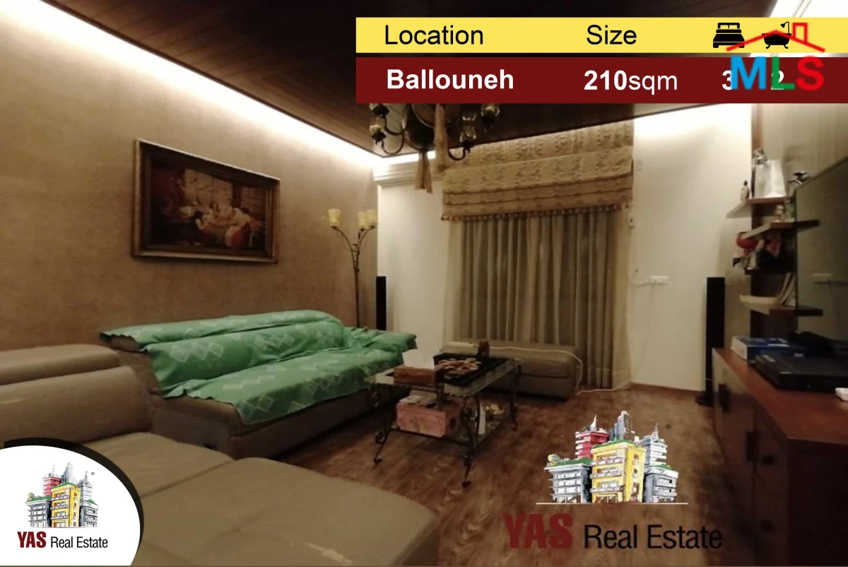 Ballouneh 210m2 | Excllent Condition | Open View
