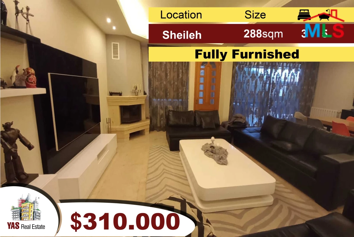 Sheileh 288m2 + 150m2 Terrace | Deluxe Furnished Apartment | Unique|TO