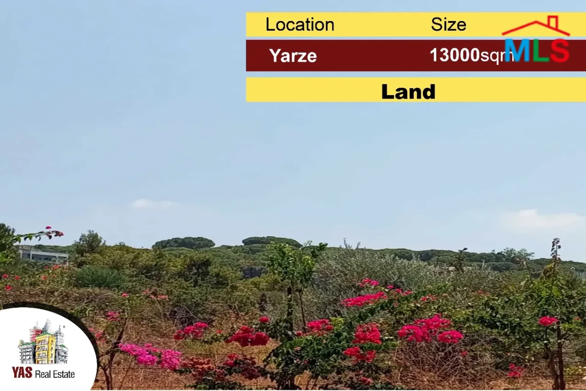 Yarze 13000m2 | Land | 20/ 40 | 30 / 50 | Killer View | Ultra Prime