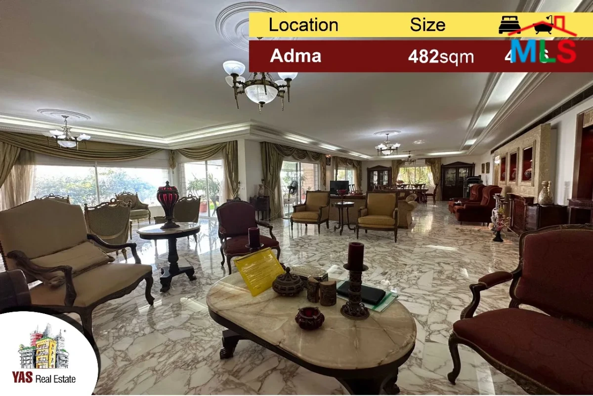 Adma 482m2 + 300m2 Garden | Luxurious | Prime Location