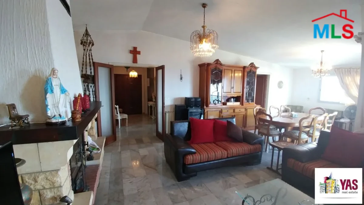 Ballouneh 185m2 | Prime Location | Furnished | Panoramic View