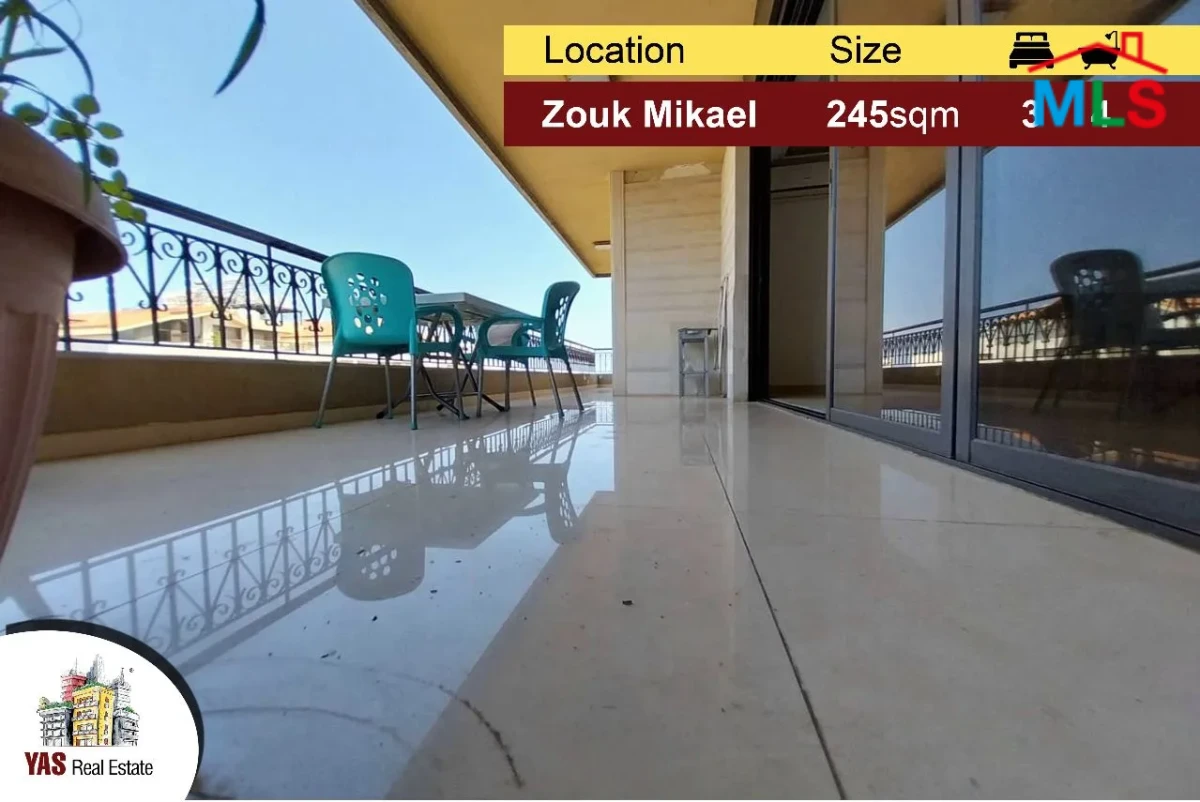 Zouk Mikael 245m2 | Luxury | Spacious Apartment | Partial View