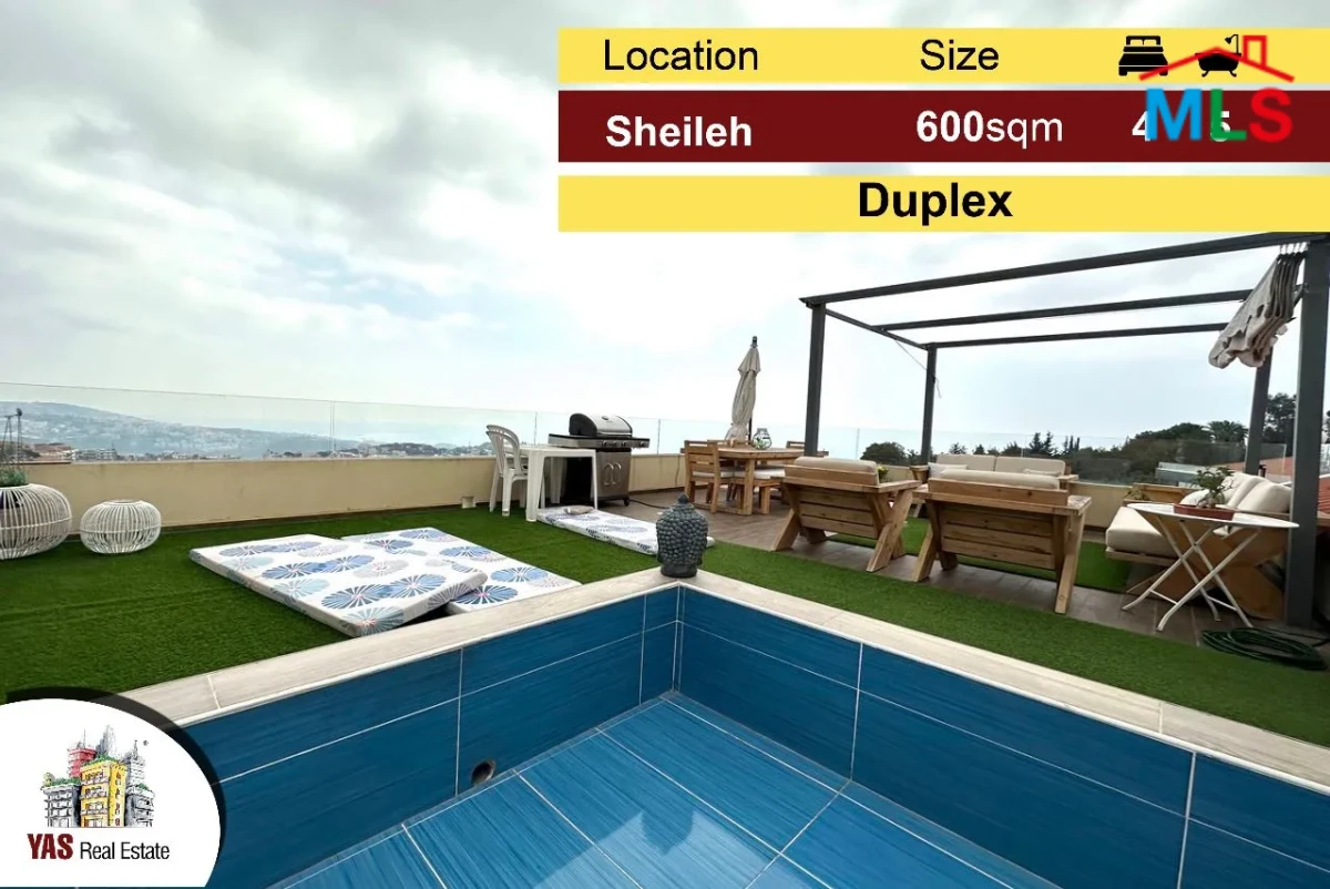 New Sheileh 600m2 Duplex | Unique Property | Astonishing View