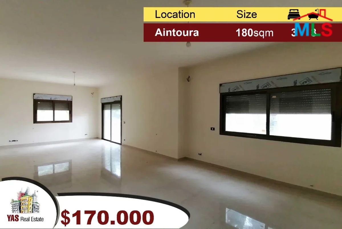 Aintoura 180m2 + 125m2 Terrace | Brand New | Luxury | Mountain View
