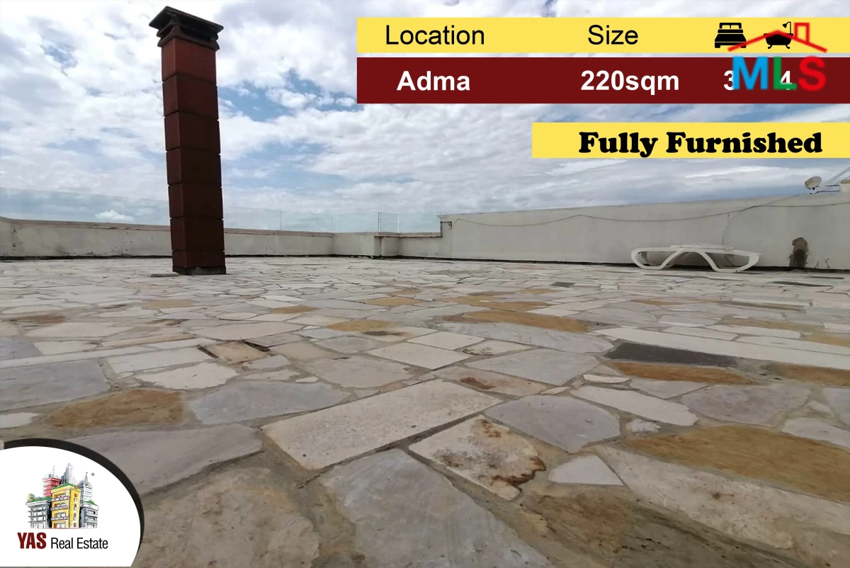 Adma 220m2 + 150m2 Terrace | Furnished | Prime Location | View